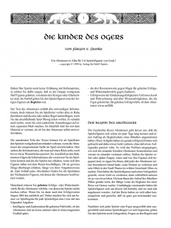 Titelseite Die Kinder des Ogers, 1. Auflage