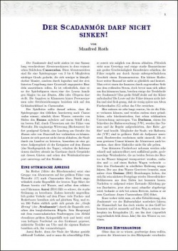 Cover Der Scadanmór darf nicht sinken!